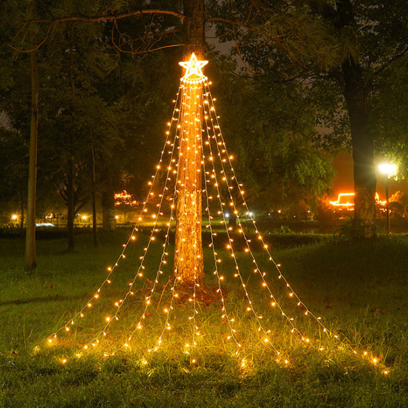Weihnachten dekorative Farblichter