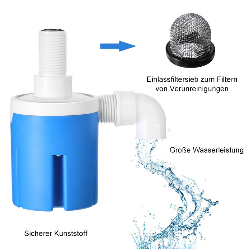 Sechspunkt-Schwimmerventil