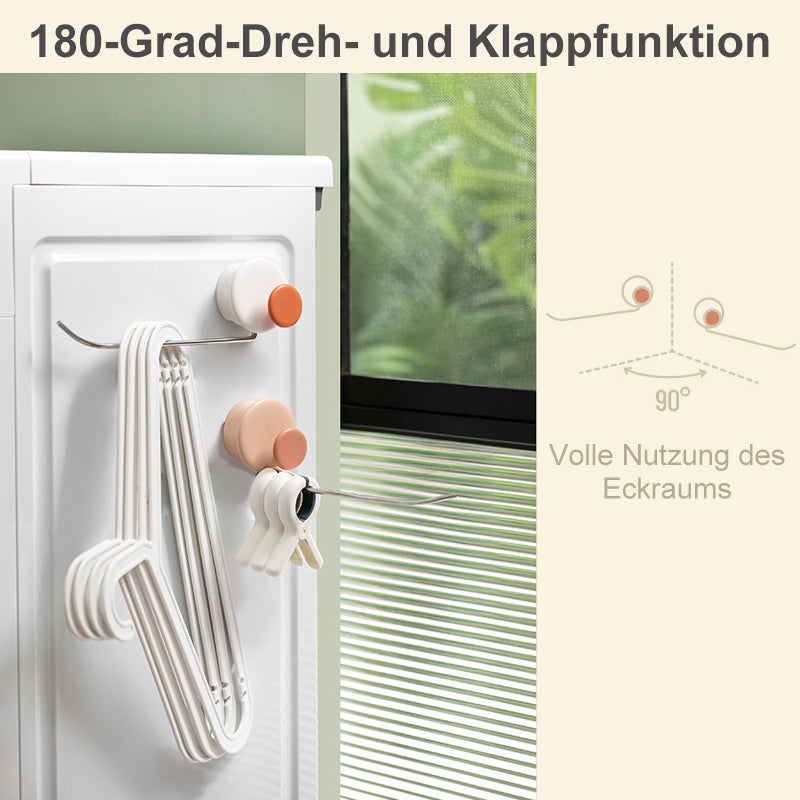 180° drehbarer multifunktionaler Kleiderbügel Haken