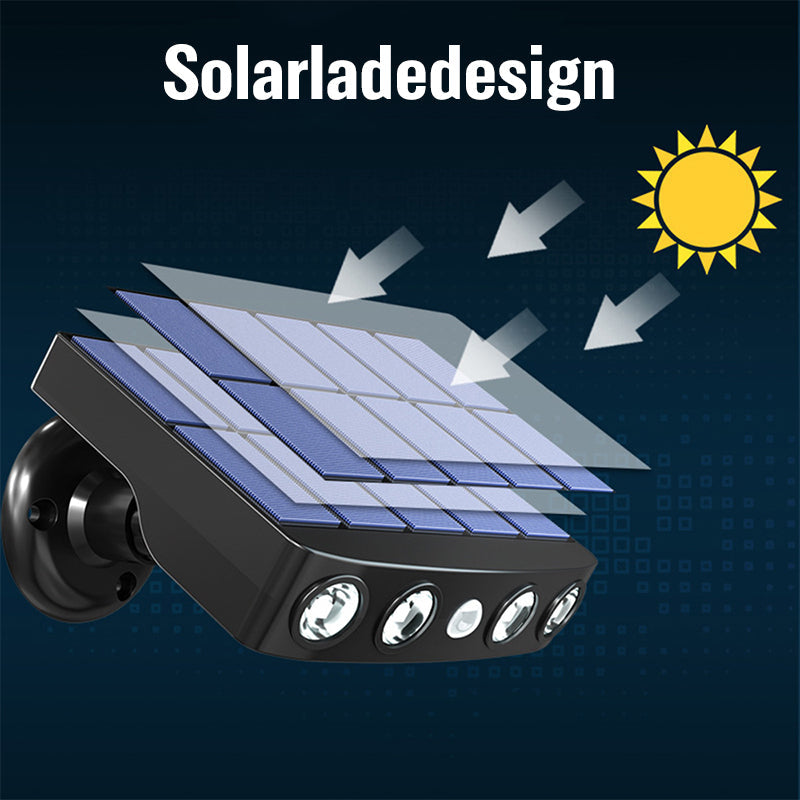 Solar Wandlampe