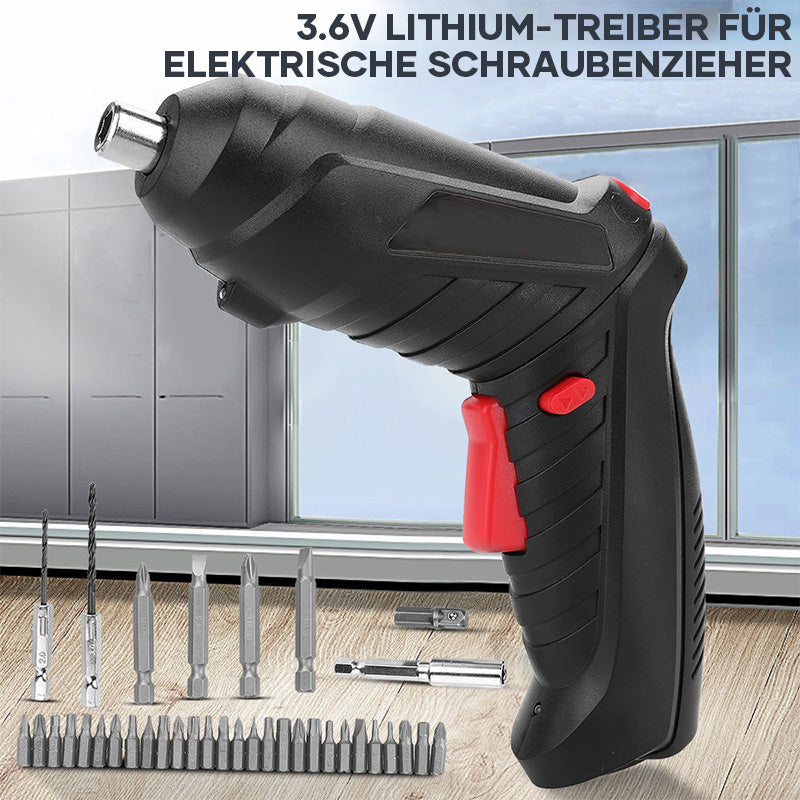 Multifunktionales wiederaufladbares elektronisches Schraubendreher Set