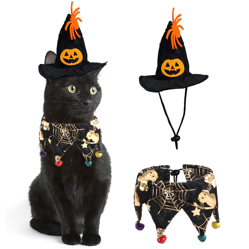 Halloween Hut Lätzchen für Haustiere