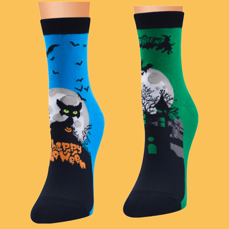 Halloween Damen Multipack Socken