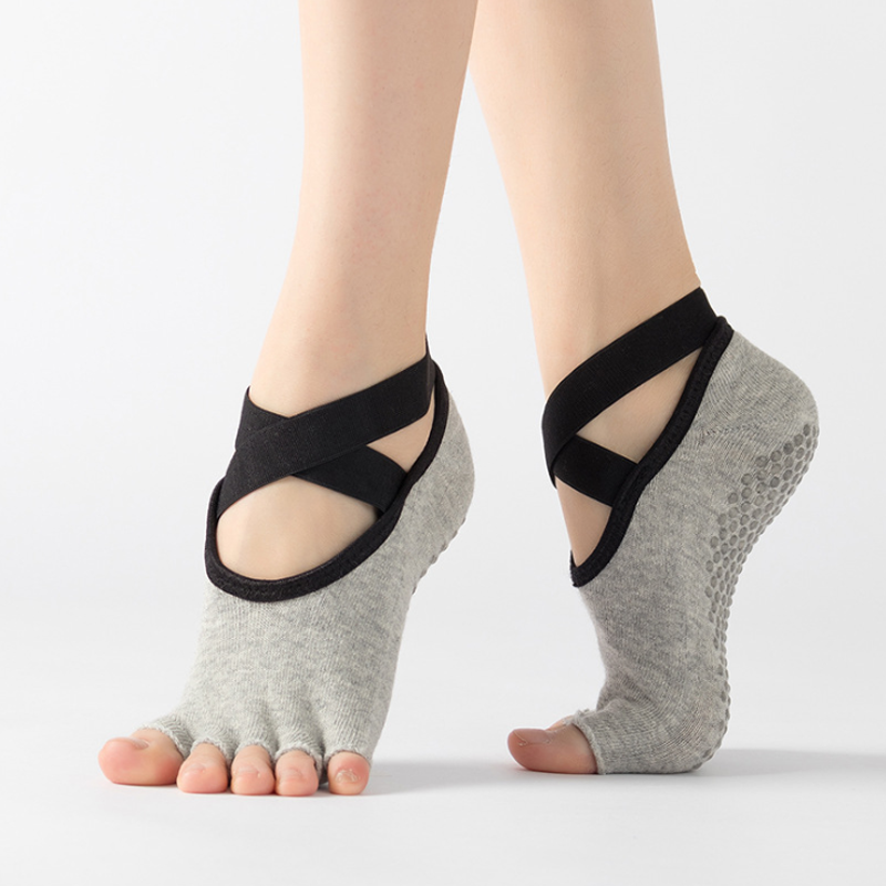 Damen Rutschfeste Yoga-Socken