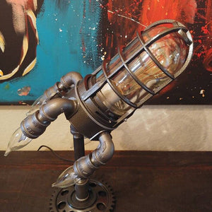 Kreative Raketenlampe