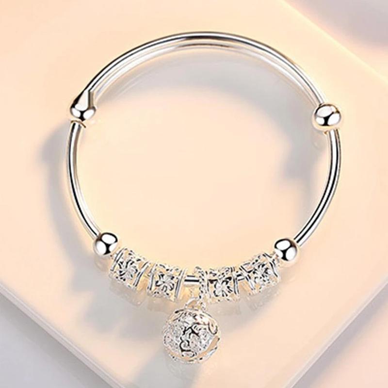 Silbernes Klingel-Armband