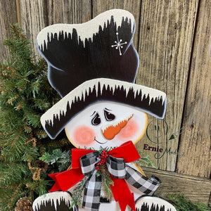 Weihnachten Schneemann Dekoration Handwerk