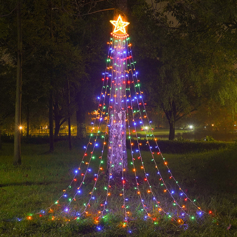 Weihnachten dekorative Farblichter
