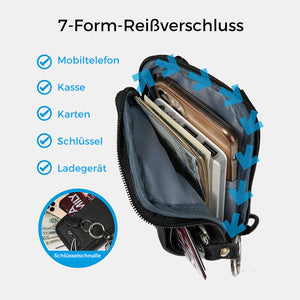 Wasserdichte 3-Wege-Umhängetasche für Outdoor-Aktivitäten