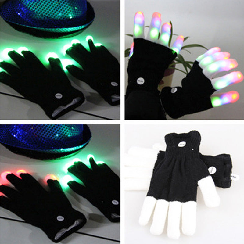 LED leuchtende Handschuhe