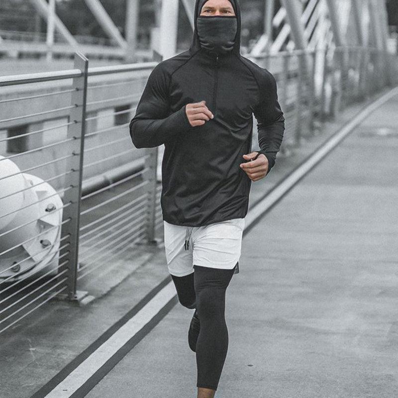 Herren Fitnessshorts - mit Elasthan Leggings