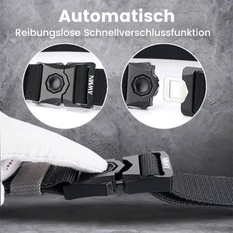 Taktischer Gürtel mit automatischer Schnalle