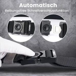 Taktischer Gürtel mit automatischer Schnalle