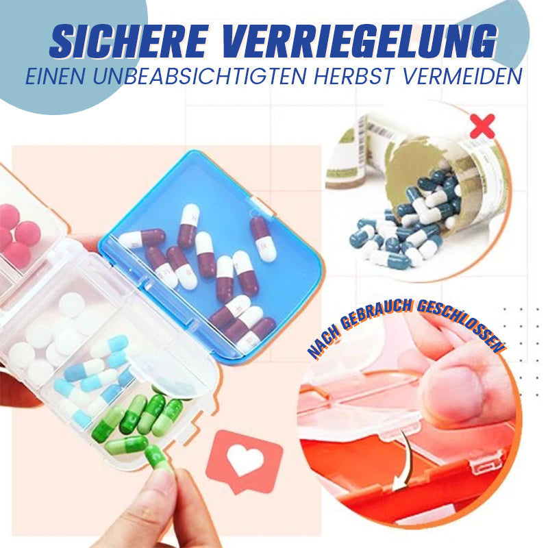 Dreistufige Mini Pillendose