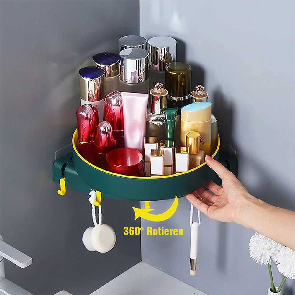 Badezimmer multifunktionales drehbares Aufbewahrungsregal