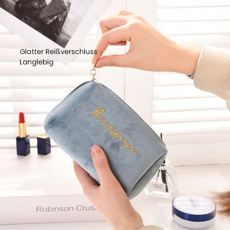 Kosmetiktasche Aus Flanell