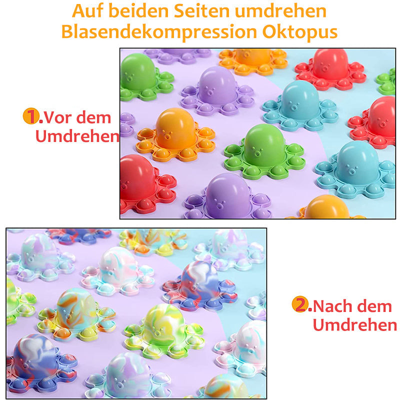 Umkehrbares Oktopus- Spielzeug