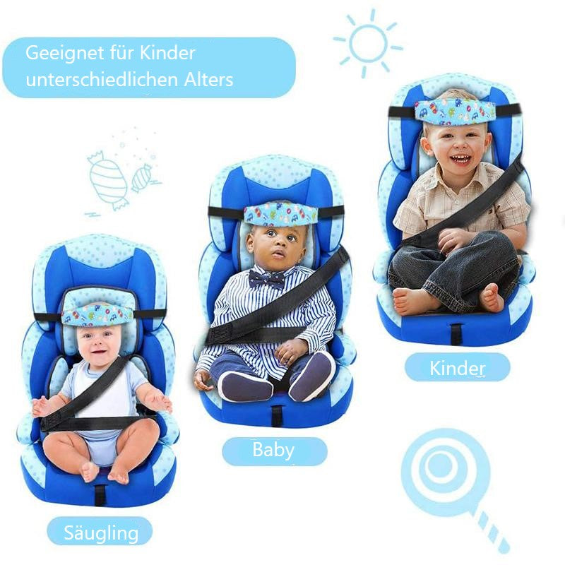 Nackenentlastung und Kopfstütze für den Babyautositz