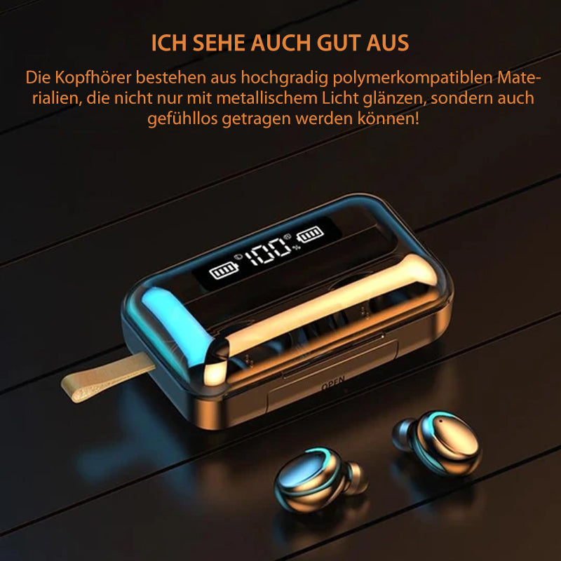 Bluetooth-Headset mit Ladekoffer