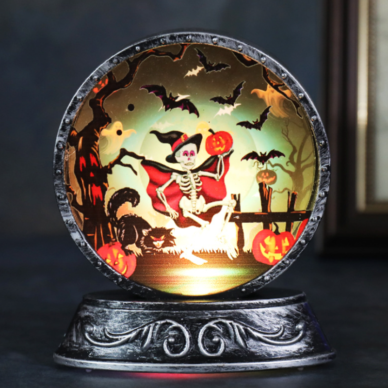 Halloween Thema Acryl Retro Farbverlaufslampe