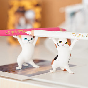 Katze Stifthalter