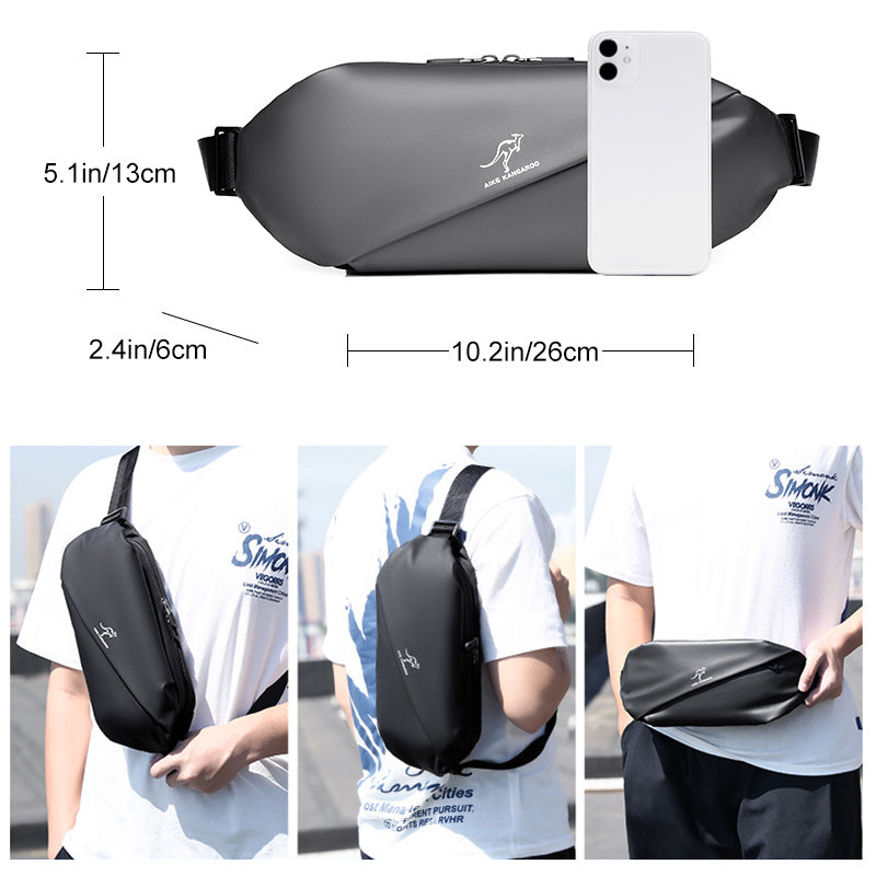 Lässige multifunktionale Gürteltasche für Herren