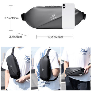 Lässige multifunktionale Gürteltasche für Herren