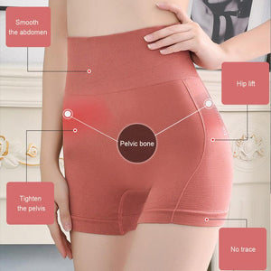 Nahtlose Shorts mit hoher Taille