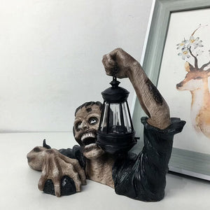 Halloween Zombie Ornament aus Harz