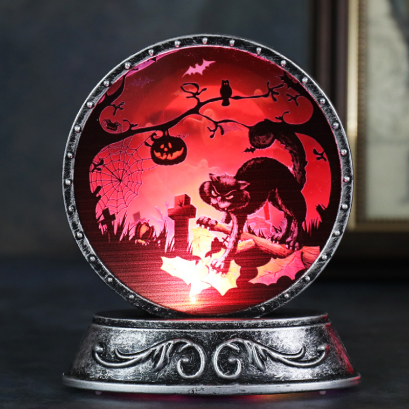 Halloween Thema Acryl Retro Farbverlaufslampe