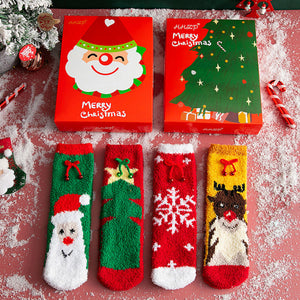 Dicke und warme Socken für Weihnachtsgeschenke