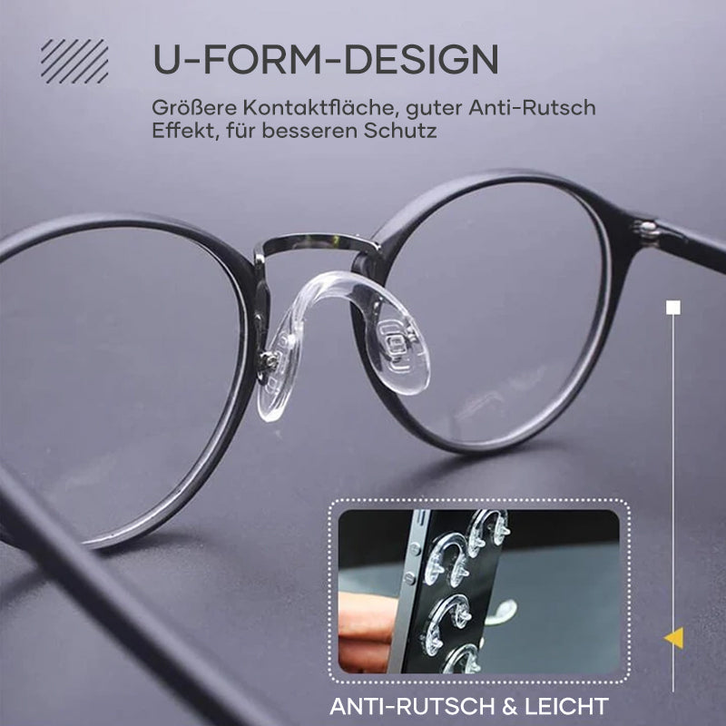 Komfortable Nasenpads für Brillen aus Silikon