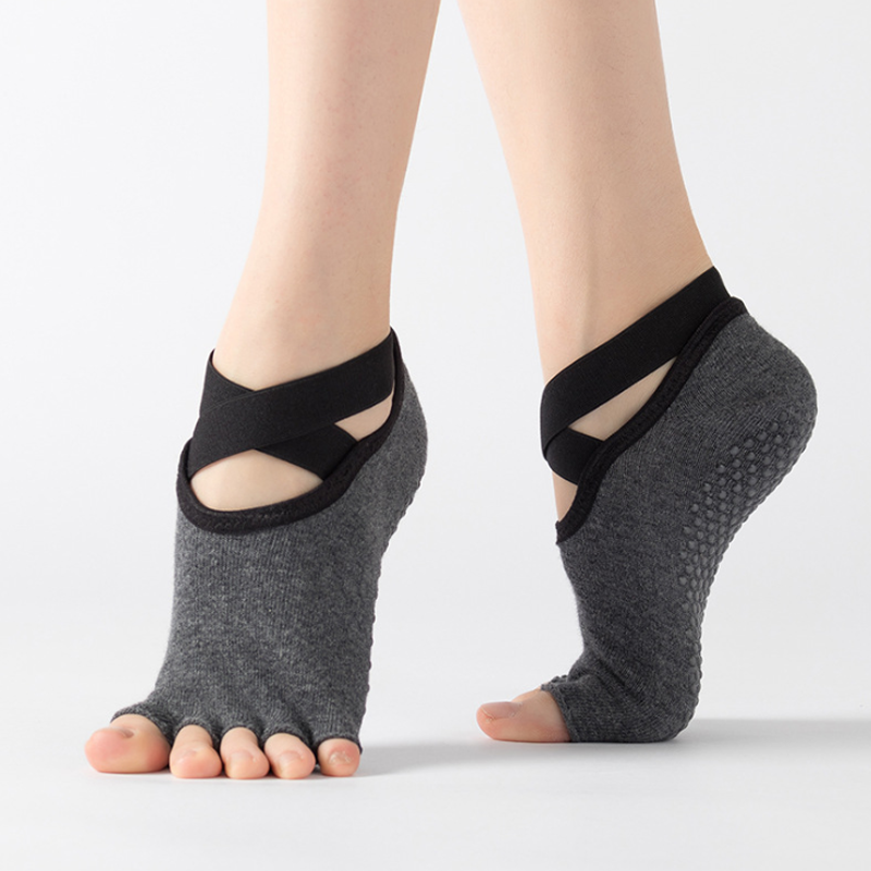 Damen Rutschfeste Yoga-Socken