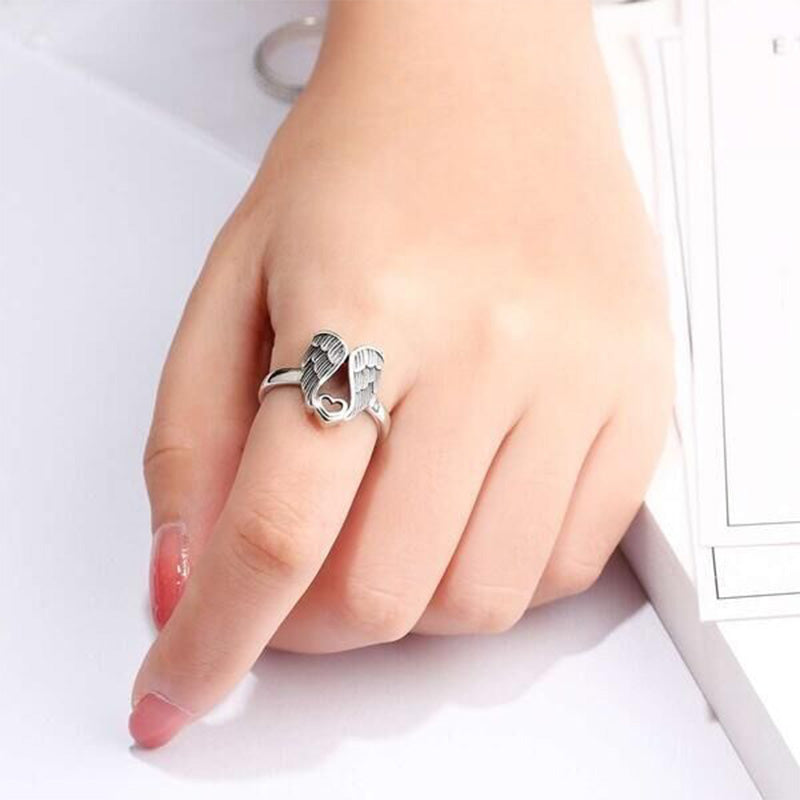 Herzförmiger Ring für Paare