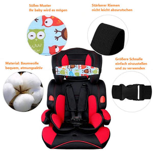 Nackenentlastung und Kopfstütze für den Babyautositz
