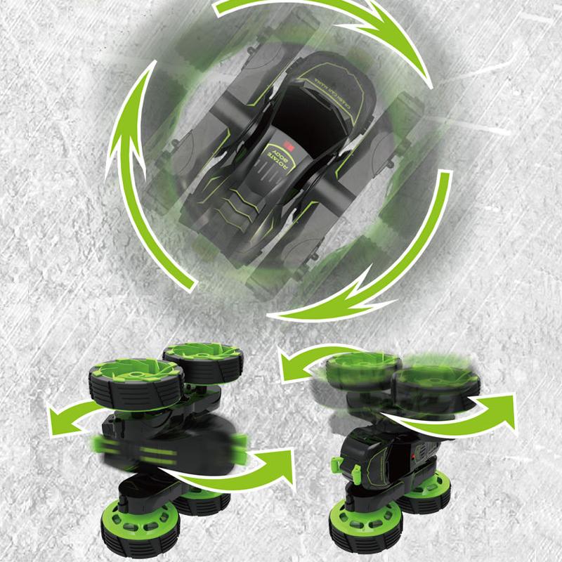 360° drehbares Stunt-Autospielzeug mit Fernbedienung