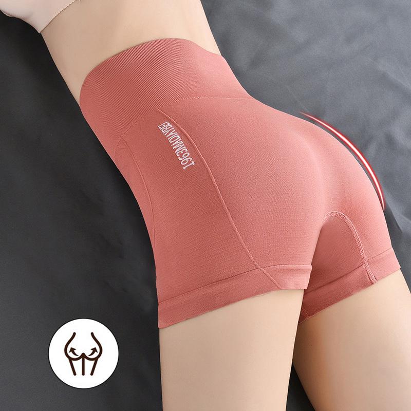 Nahtlose Shorts mit hoher Taille