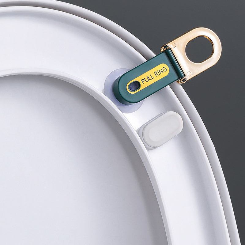 Multifunktionaler Zugring für Toilettendeckel