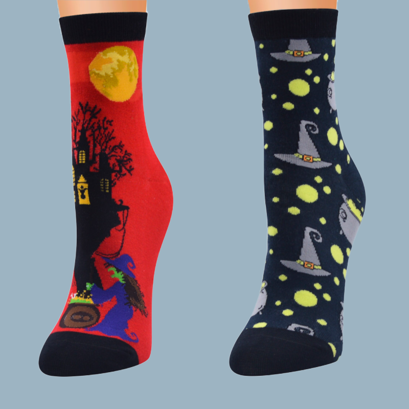 Halloween Damen Multipack Socken