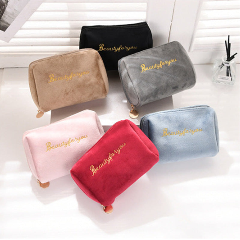 Kosmetiktasche Aus Flanell