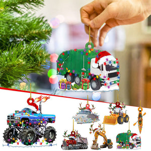 Dekorative Anhänger für Weihnachten