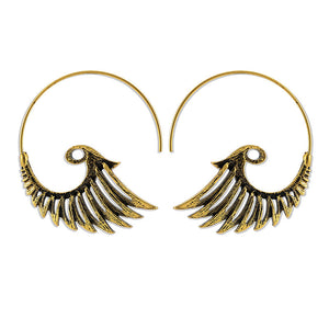 Damen Pfau Ohrringe