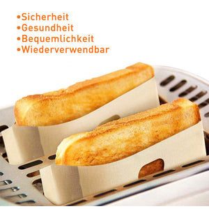 Wiederverwendbarer hochtemperaturbeständiger Teflon-Toastbeutel