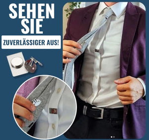 Clips zum Befestigen der Krawatte