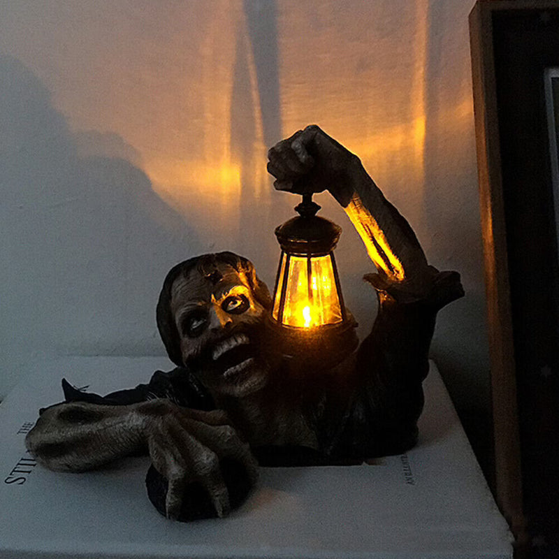 Halloween Zombie Ornament aus Harz