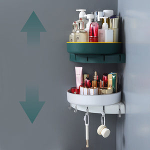 Badezimmer multifunktionales drehbares Aufbewahrungsregal