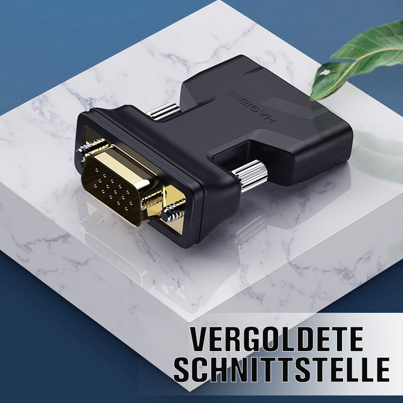 HDMI-zu-VGA Adapter (mit Audio)