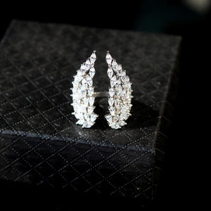 Elegante Engelsflügel Ringe für Damen
