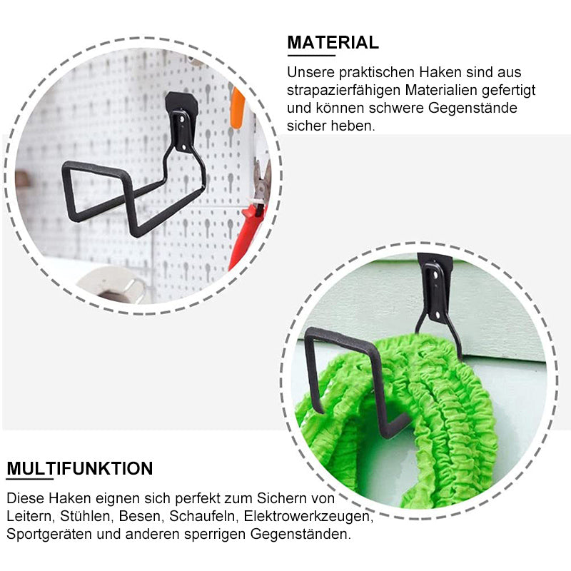 Wandmontierter Metallhaken