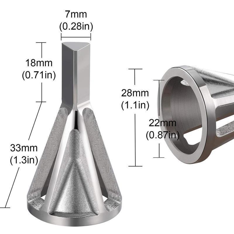 Entgratwerkzeug für Außenfasen Schrauben （2 Stücke）🛠